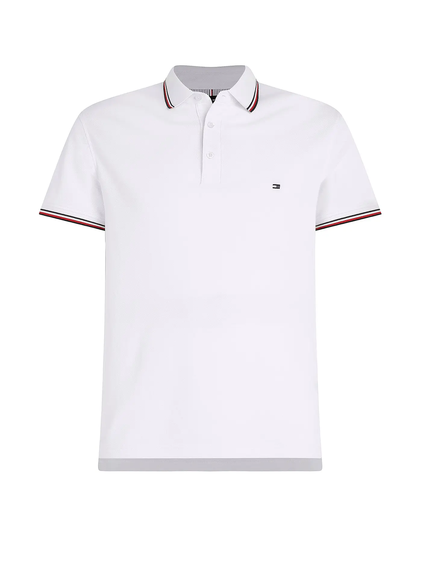 TOMMY HILFIGER | Poloshirt | weiss